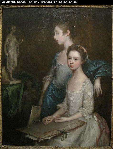 Thomas Gainsborough Portrait of the Artist's Daughters